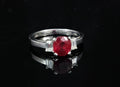 Bague rubis