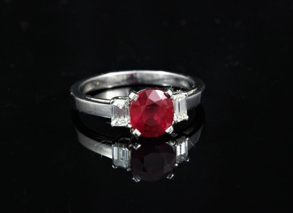 Bague rubis
