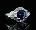 Bague saphir