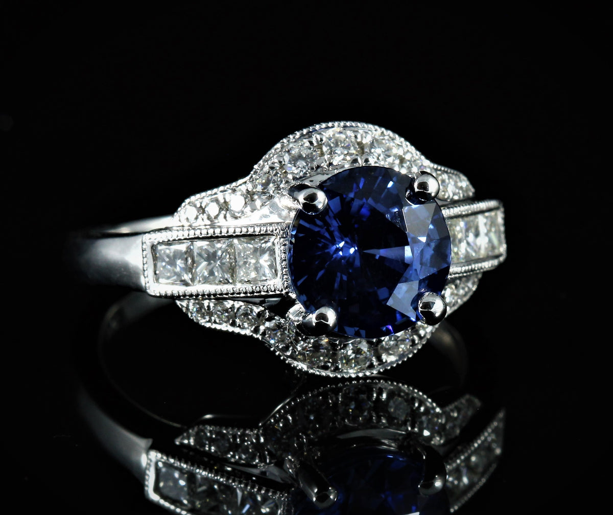 Bague saphir