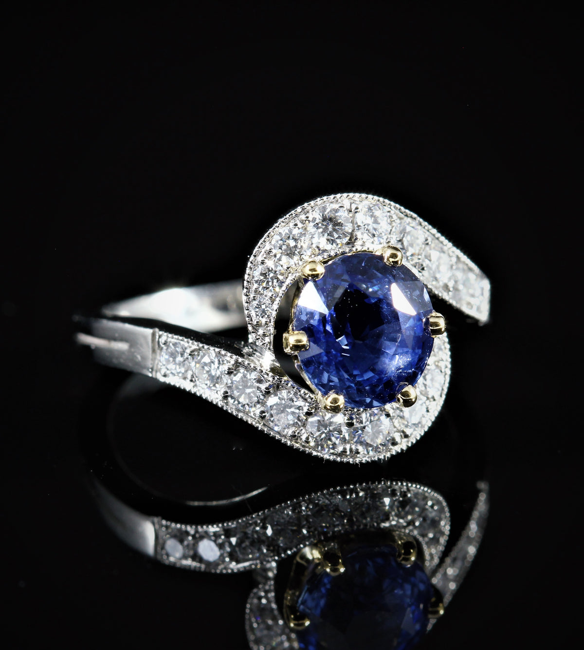 Bague saphir