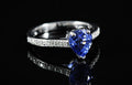 Bague saphir