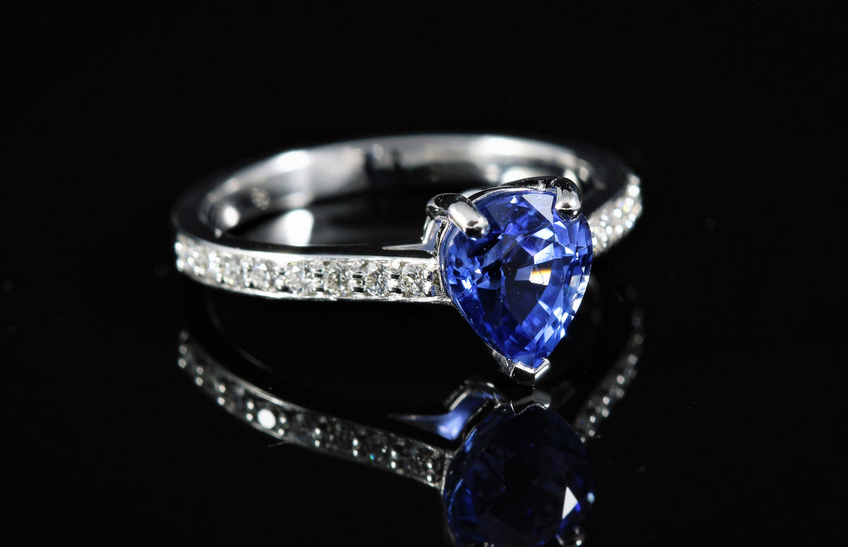 Bague saphir