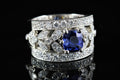 Bague saphir