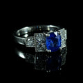 Bague saphir