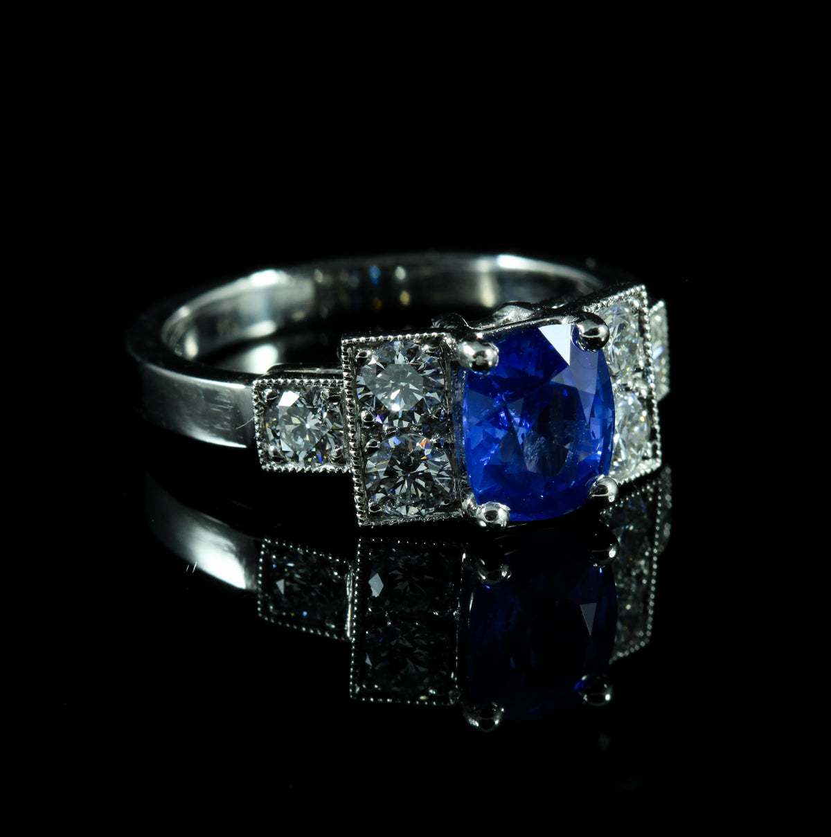Bague saphir