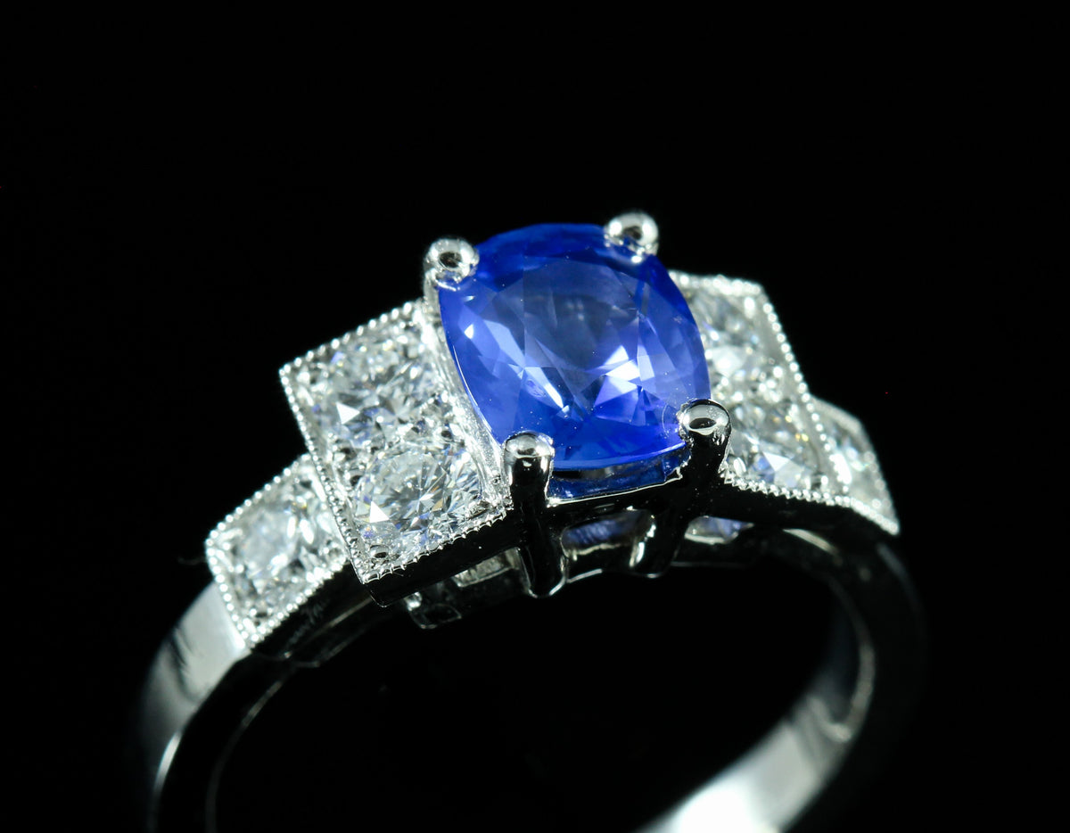 Bague saphir