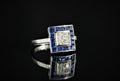 Bague Saphir Diamants