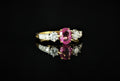 Bague Saphir rose
