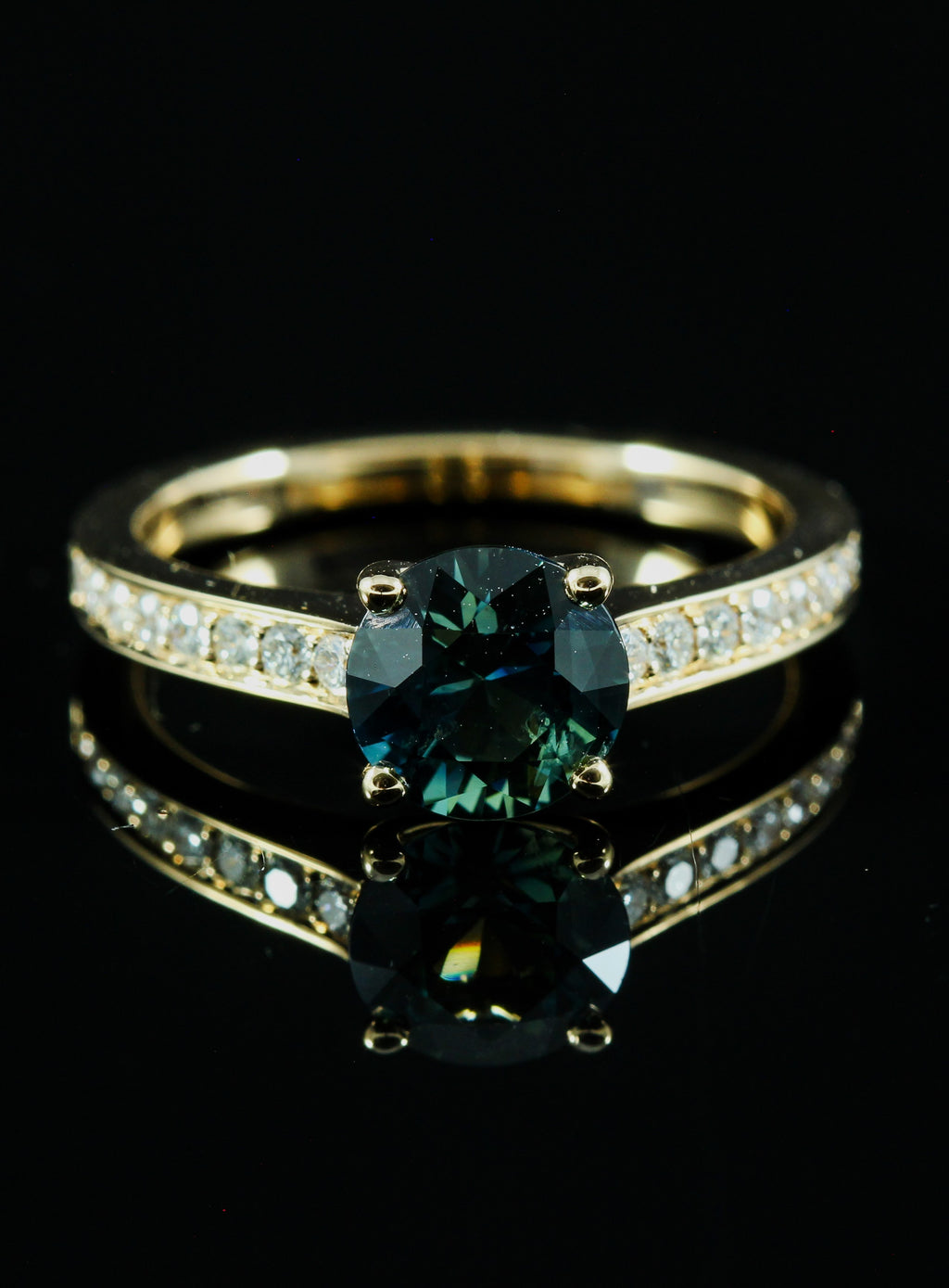 Bague Saphir Teal
