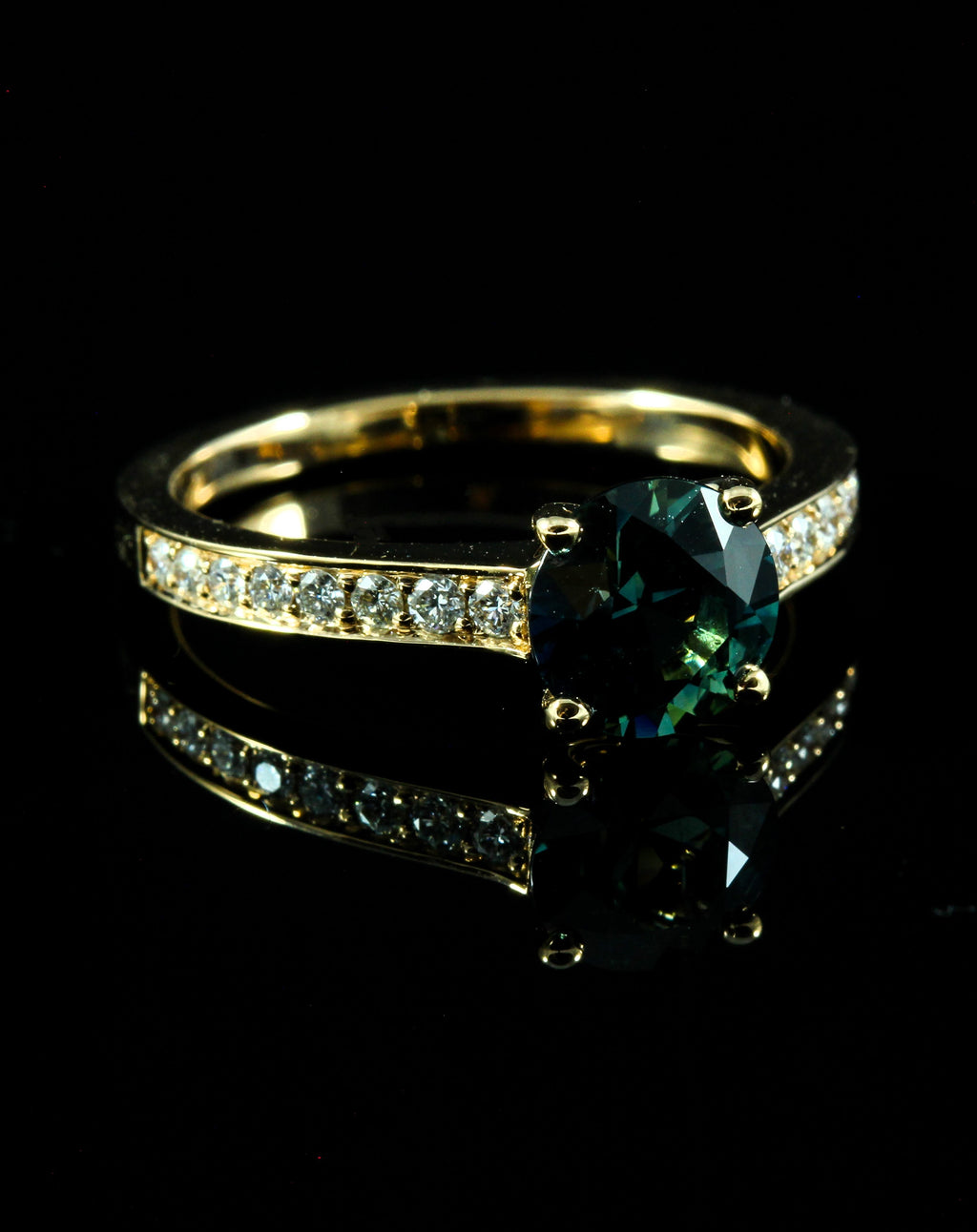 Bague Saphir Teal