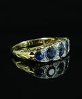 Bague saphirs
