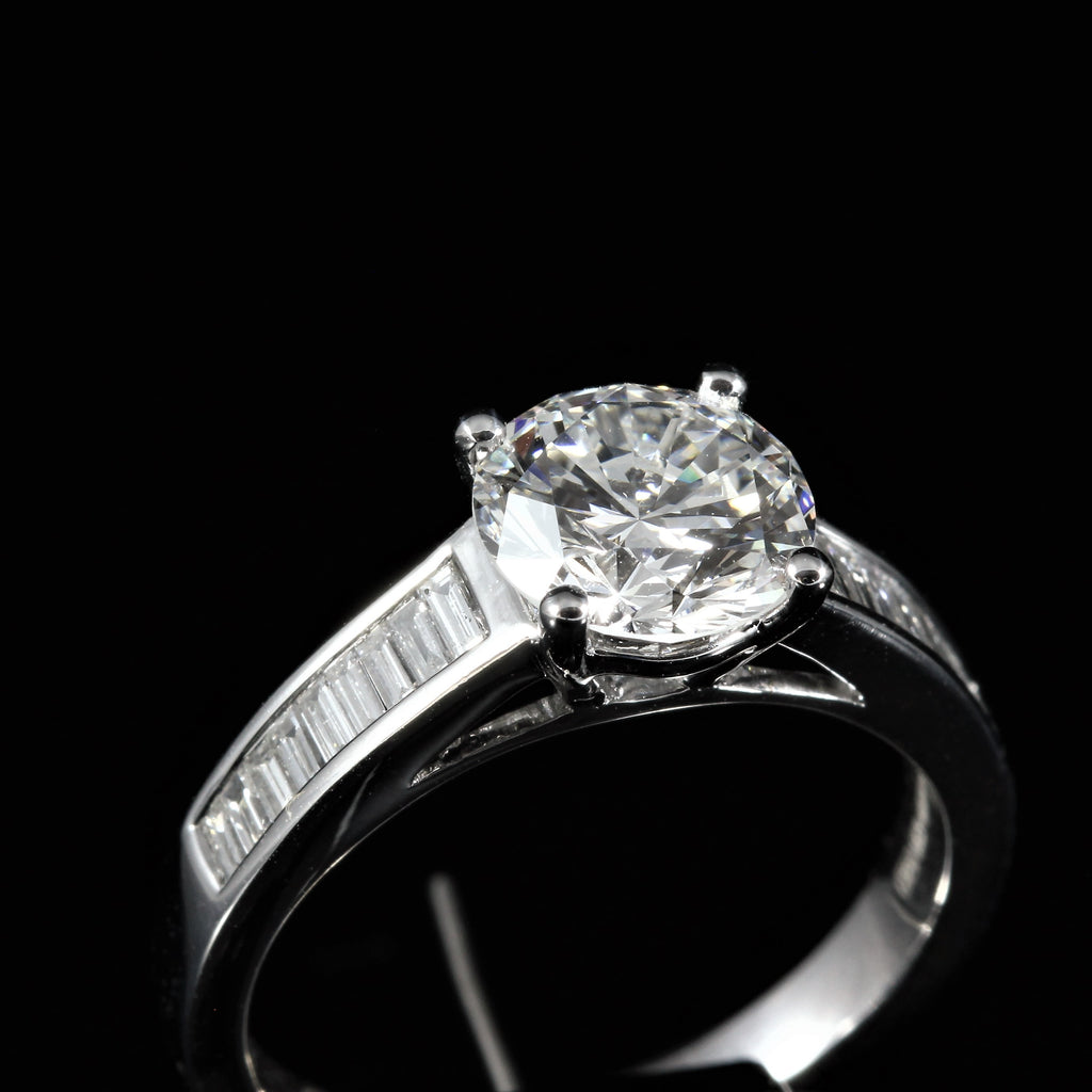 Bague solitaire diamant