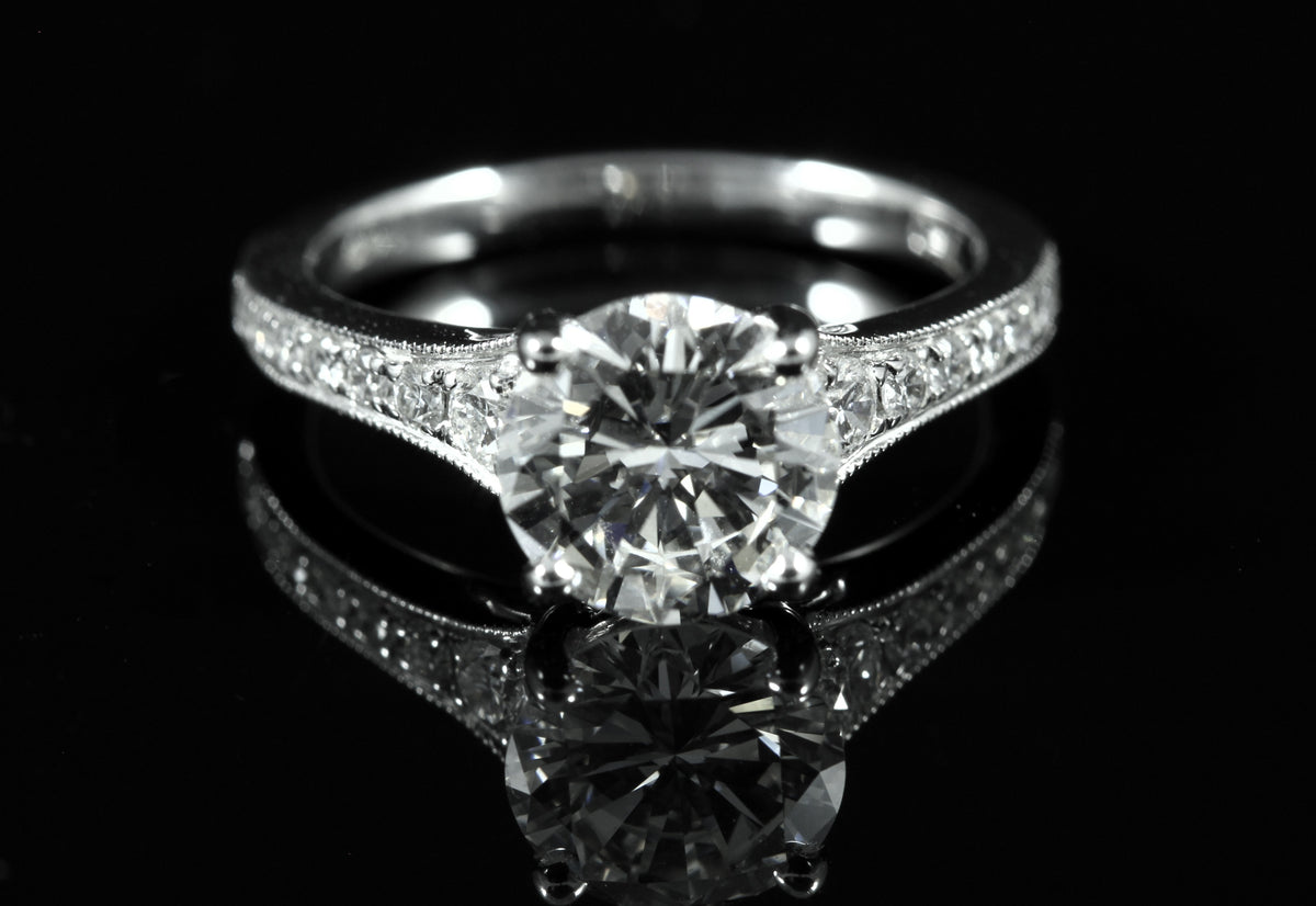 Bague solitaire diamant