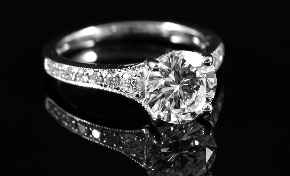 Bague solitaire diamant