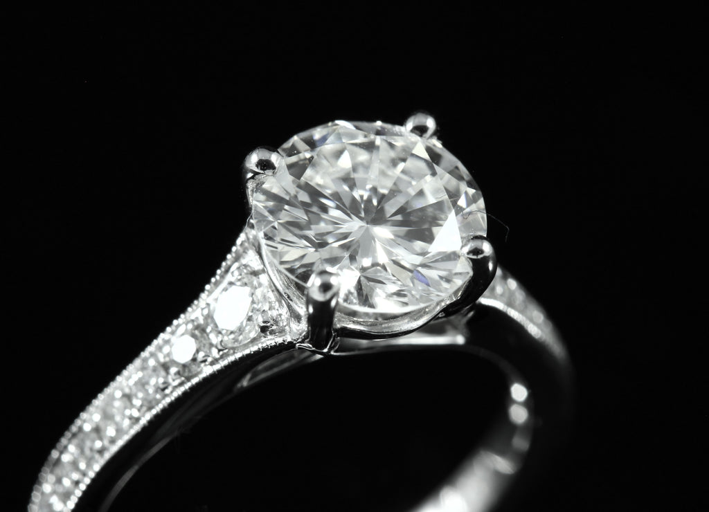 Bague solitaire diamant