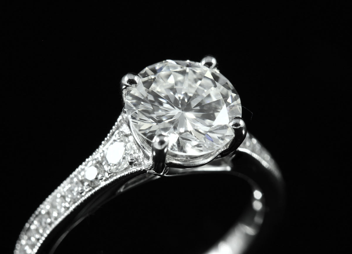 Bague solitaire diamant