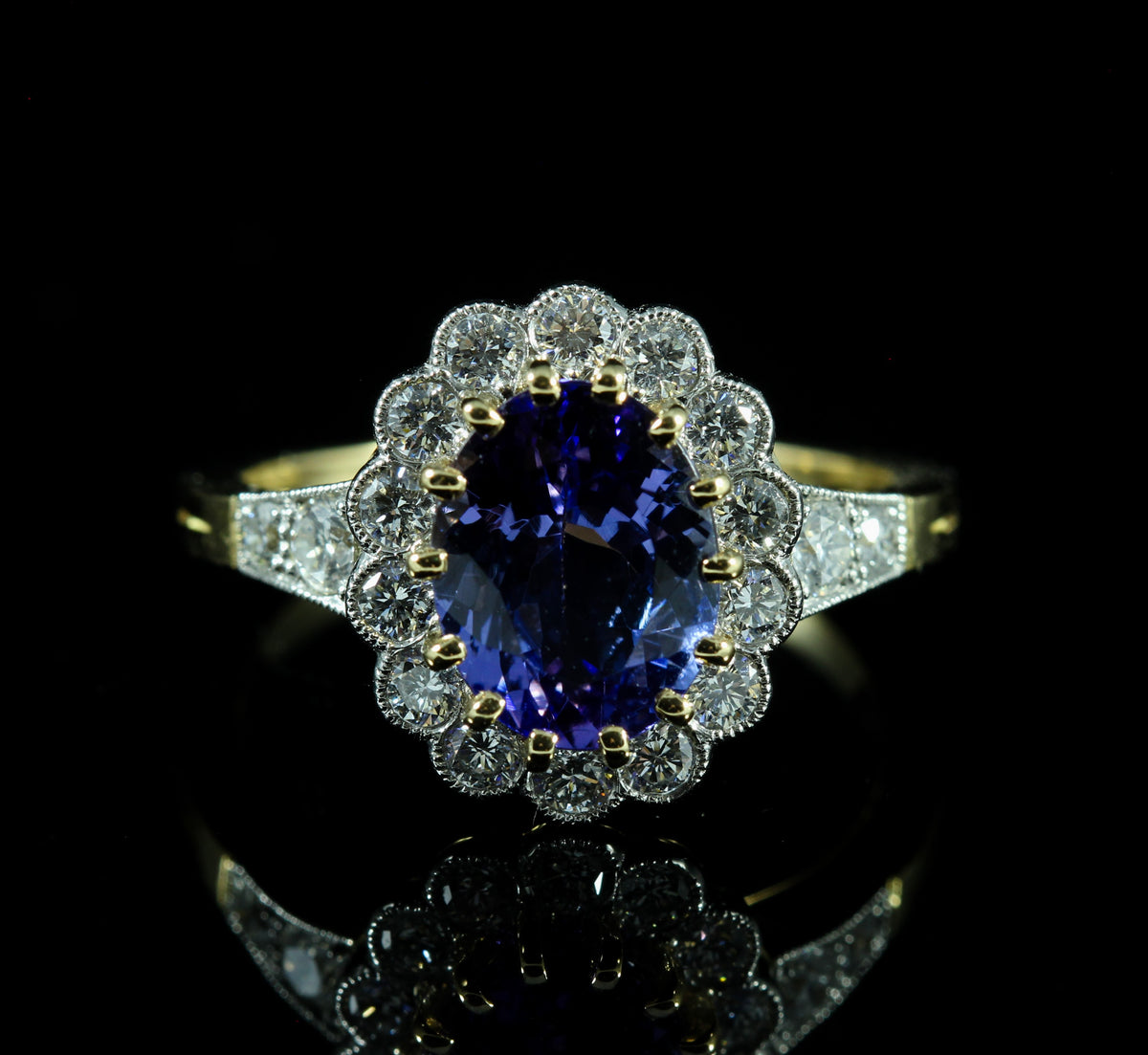 Bague tanzanite