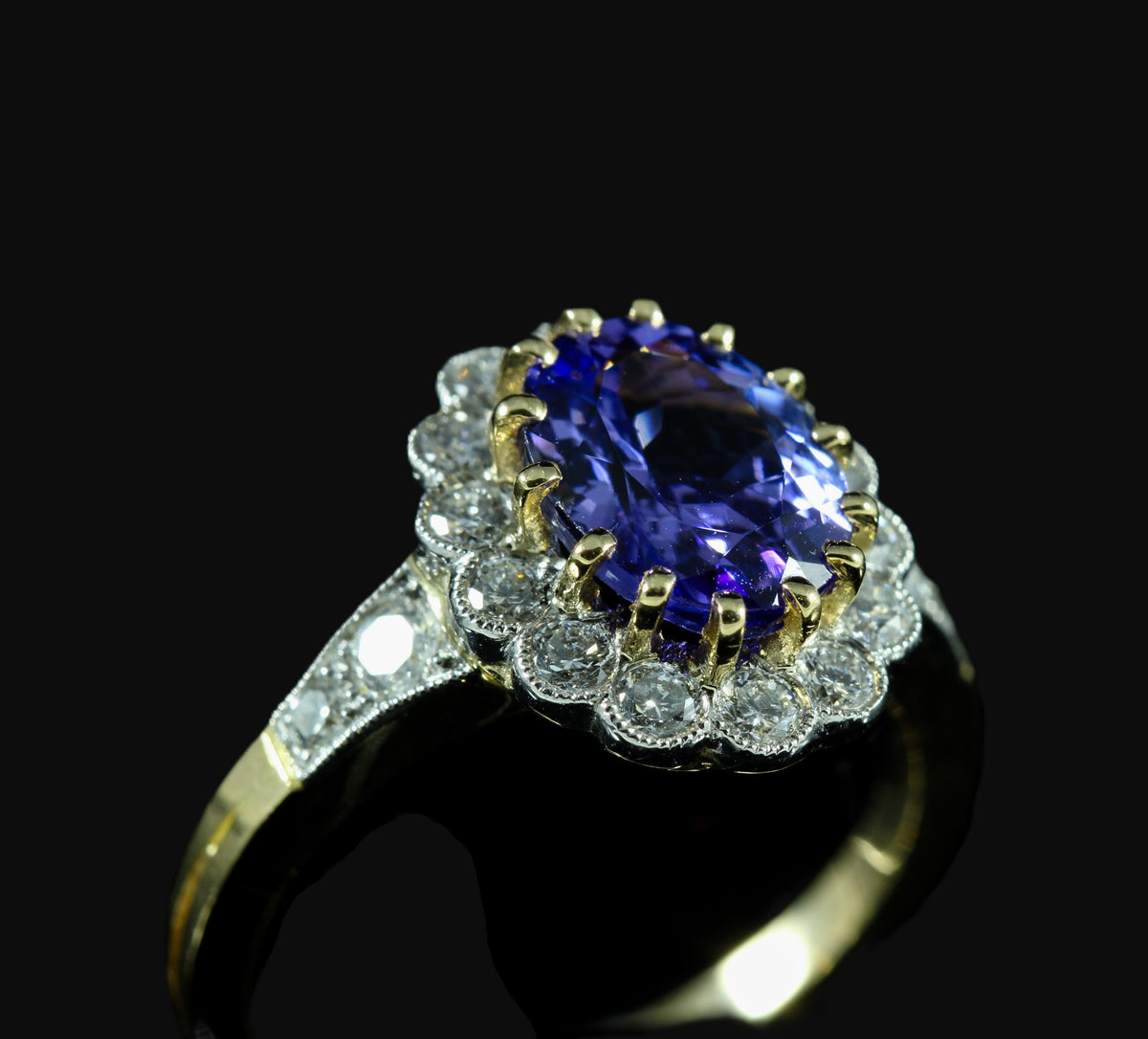 Bague tanzanite