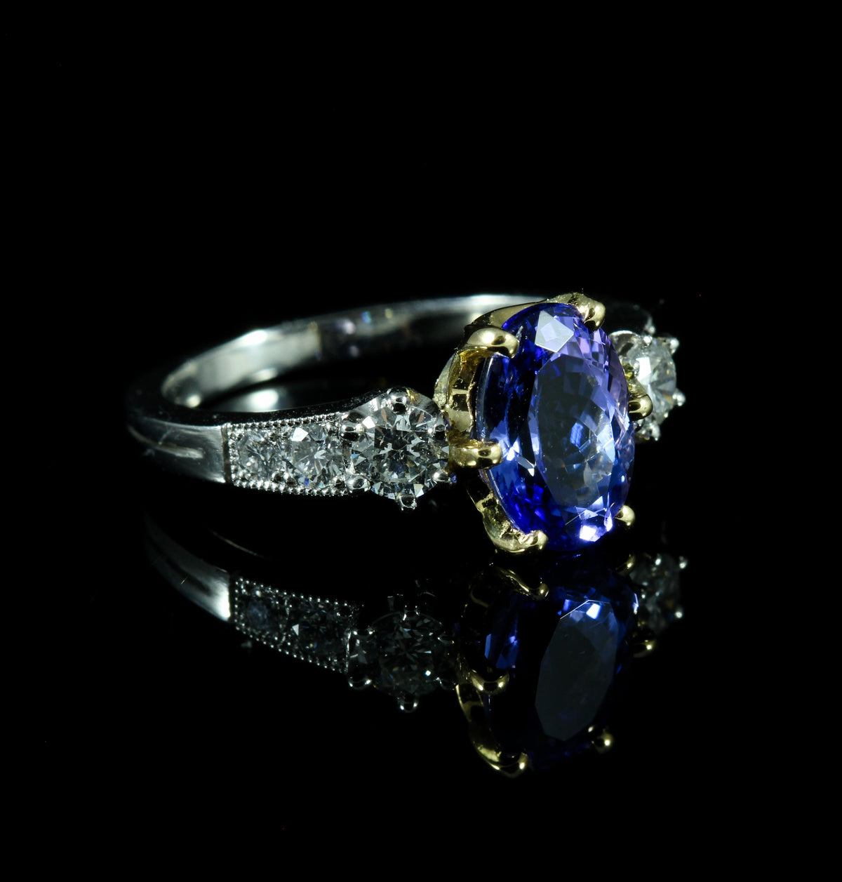 Bague tanzanite
