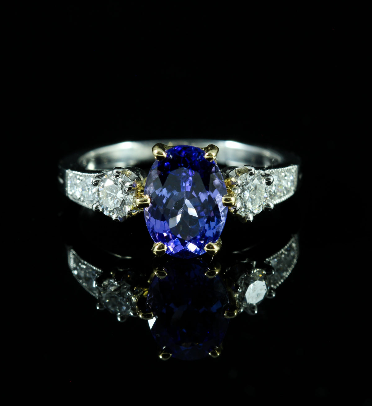 Bague tanzanite