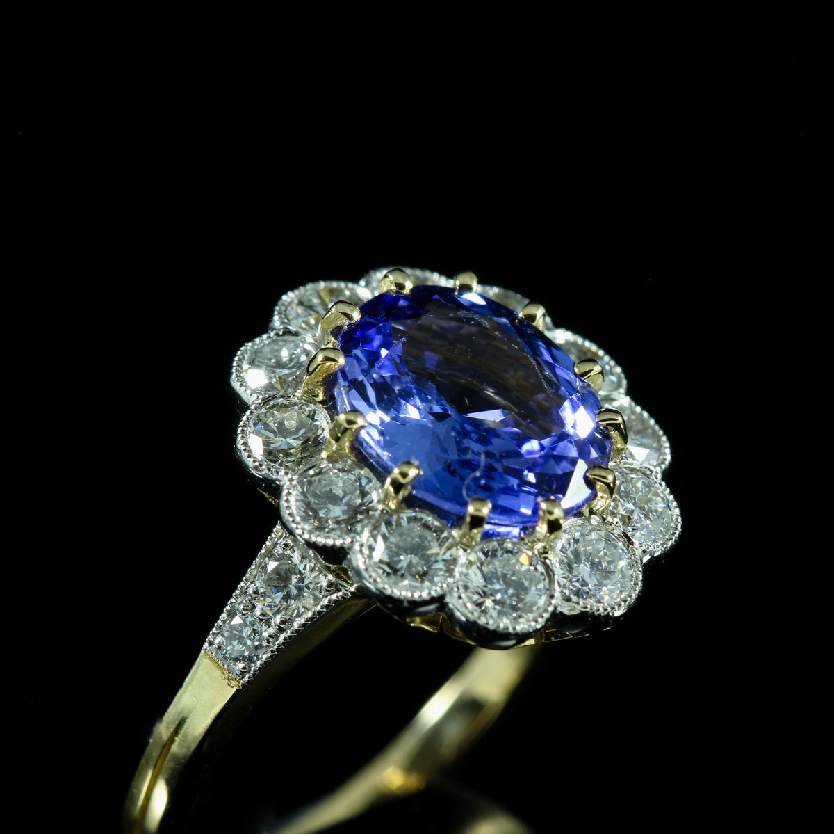 Bague tanzanite
