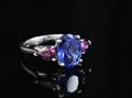 Bague Tanzanite et Grenats