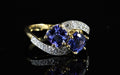 Bague Tanzanites