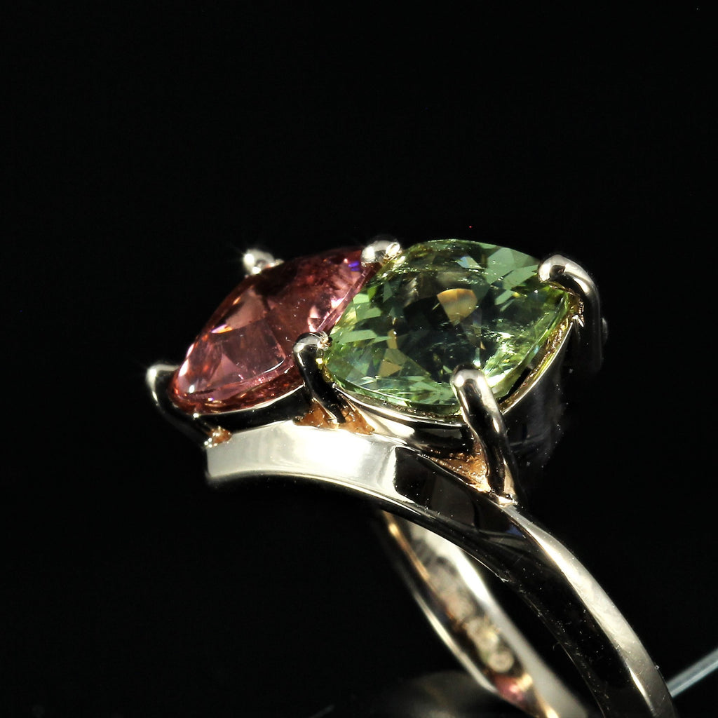 Bague tourmalines