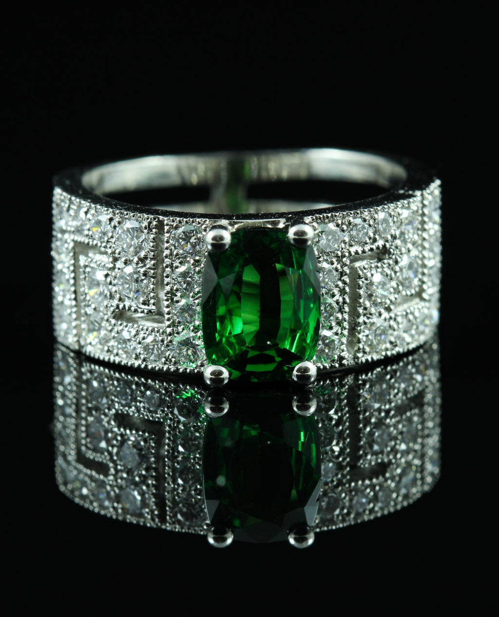 Bague Tsavorite