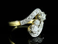 Bague "Vous & Moi" diamants