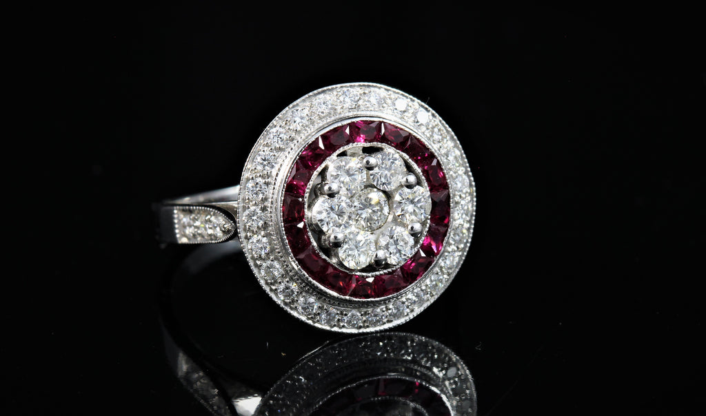 Bgaue diamants et rubis