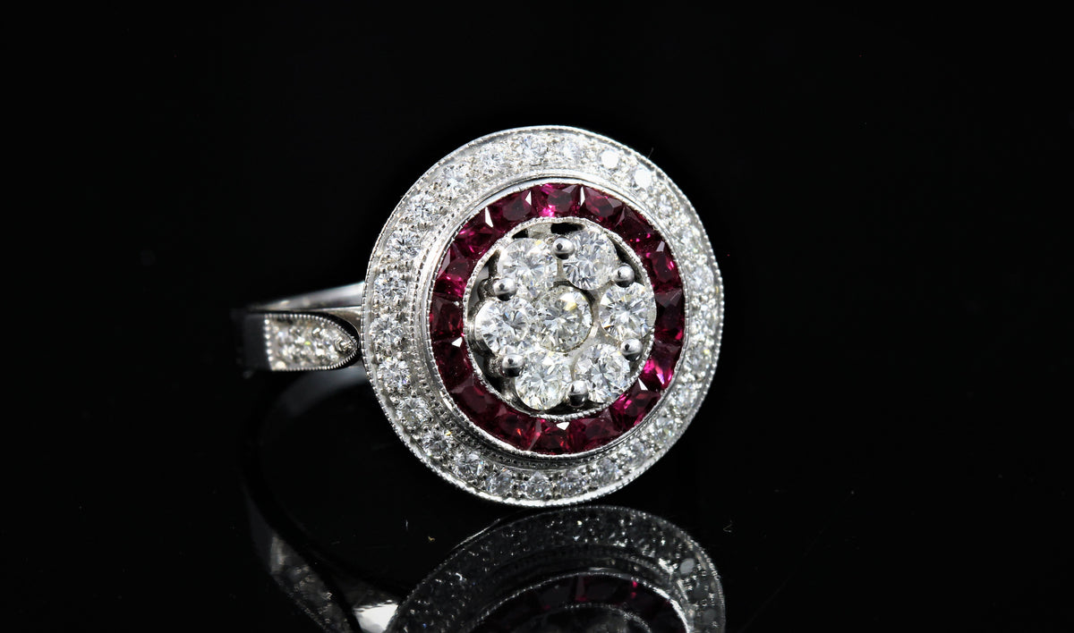 Bgaue diamants et rubis