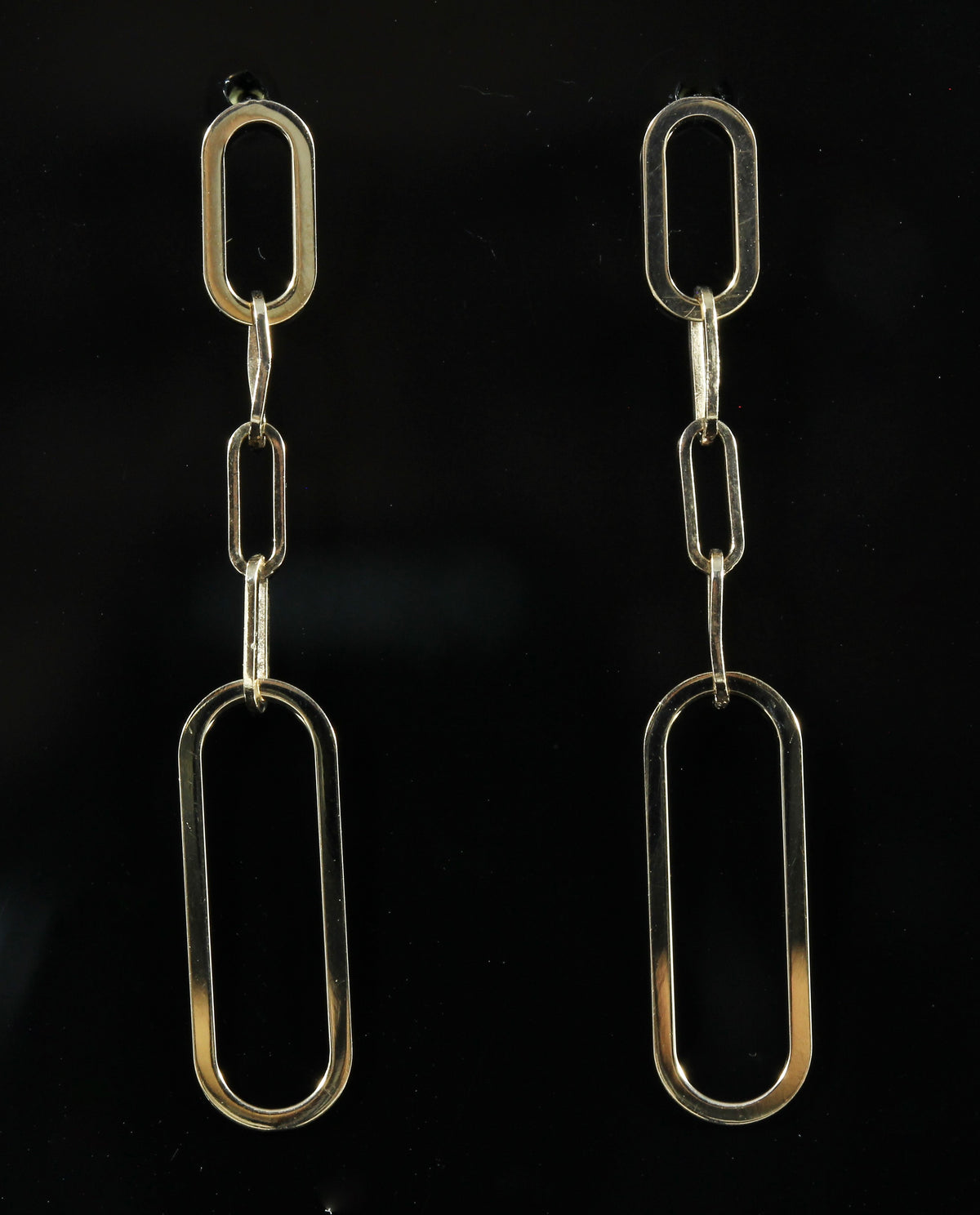 Boucles d'oreilles or rose