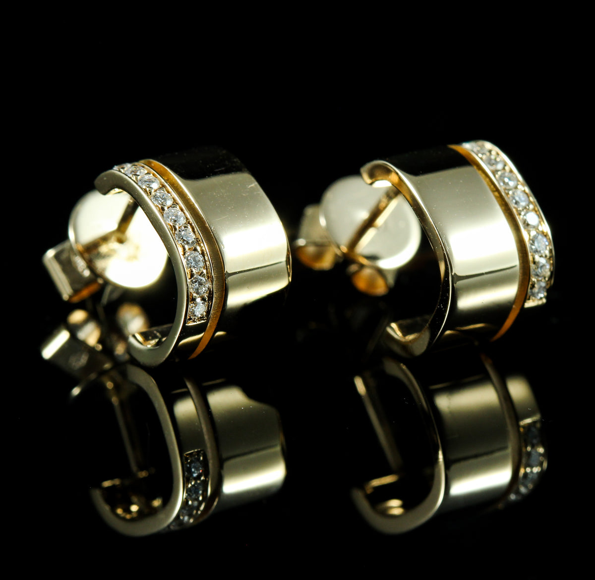 Boucles d’oreilles diamants