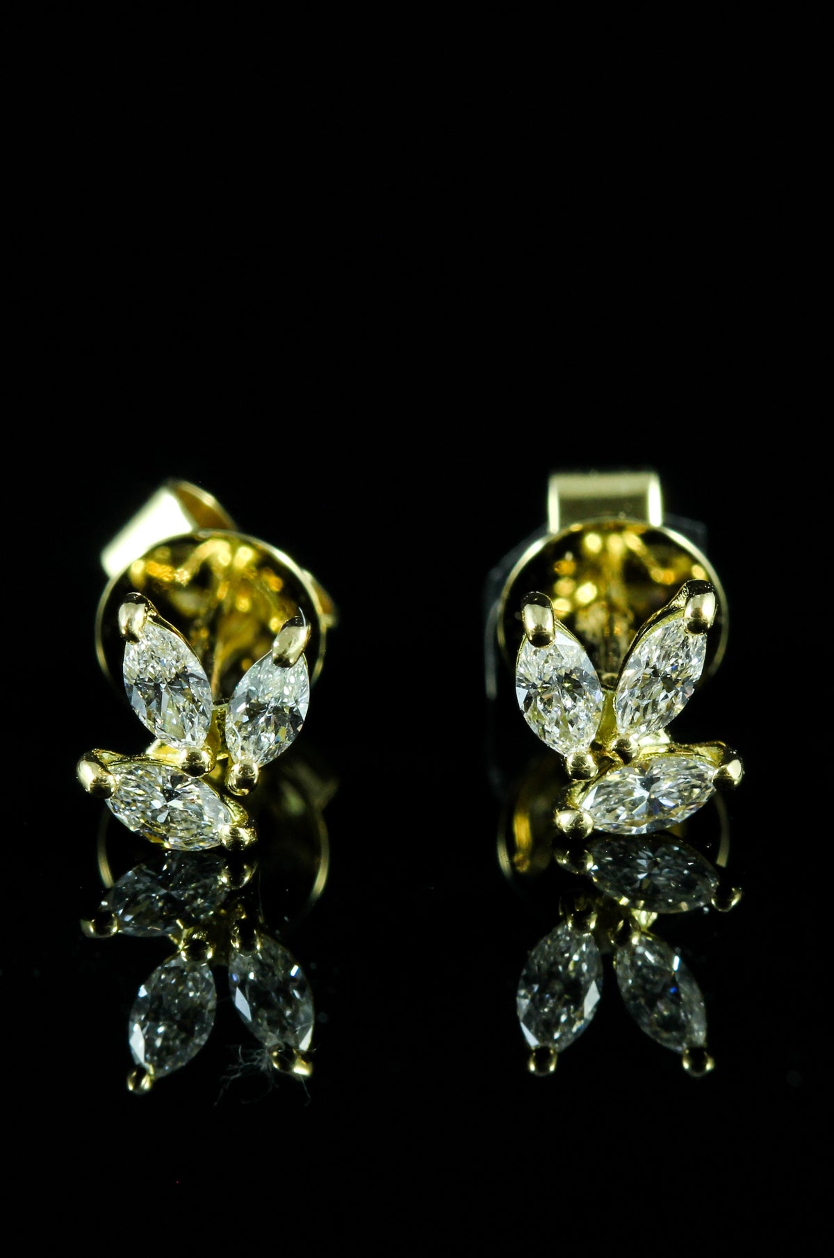 Boucles d’oreilles diamants