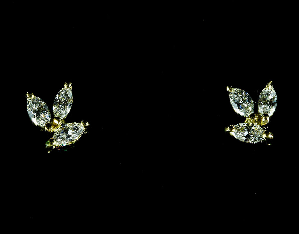 Boucles d’oreilles diamants