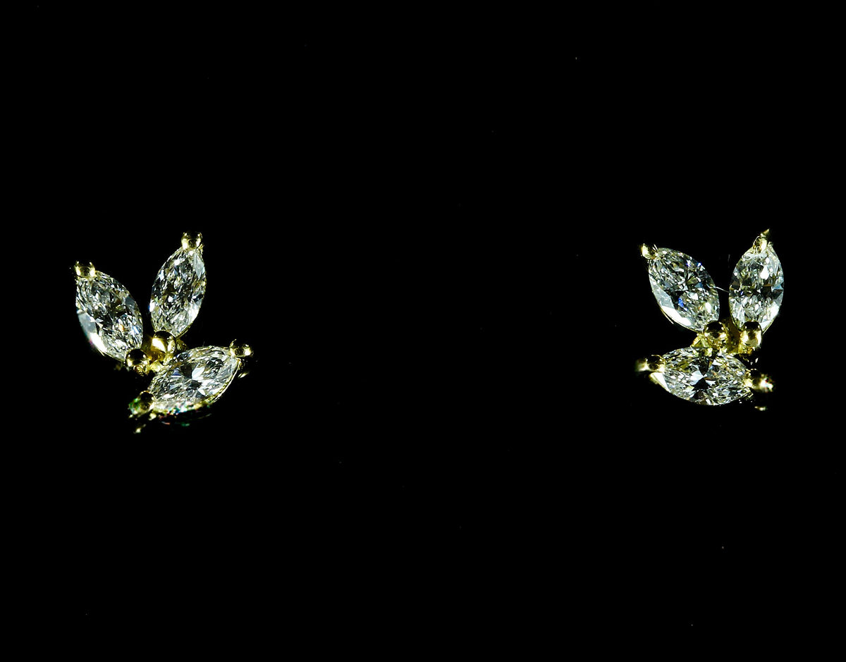 Boucles d’oreilles diamants