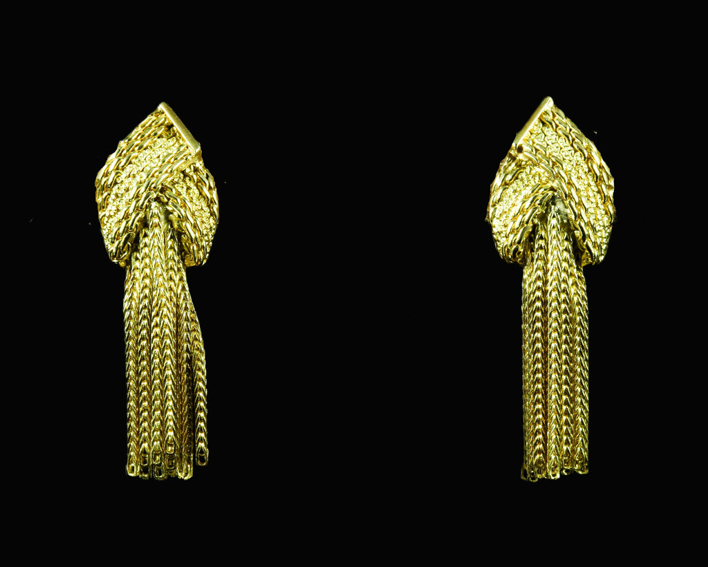Boucles d’oreilles en or jaune