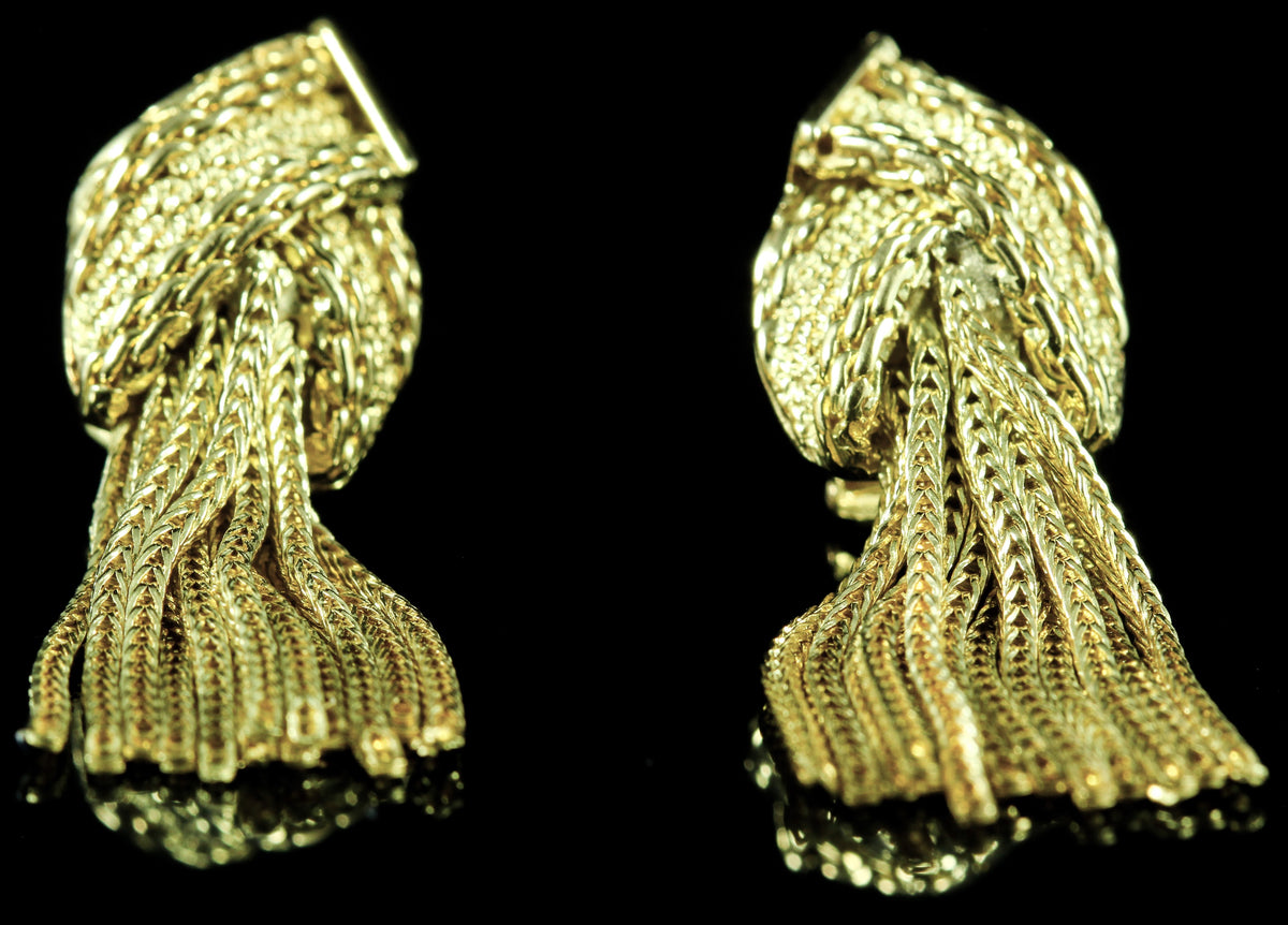 Boucles d’oreilles en or jaune