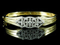 Bracelet or jaune et diamants