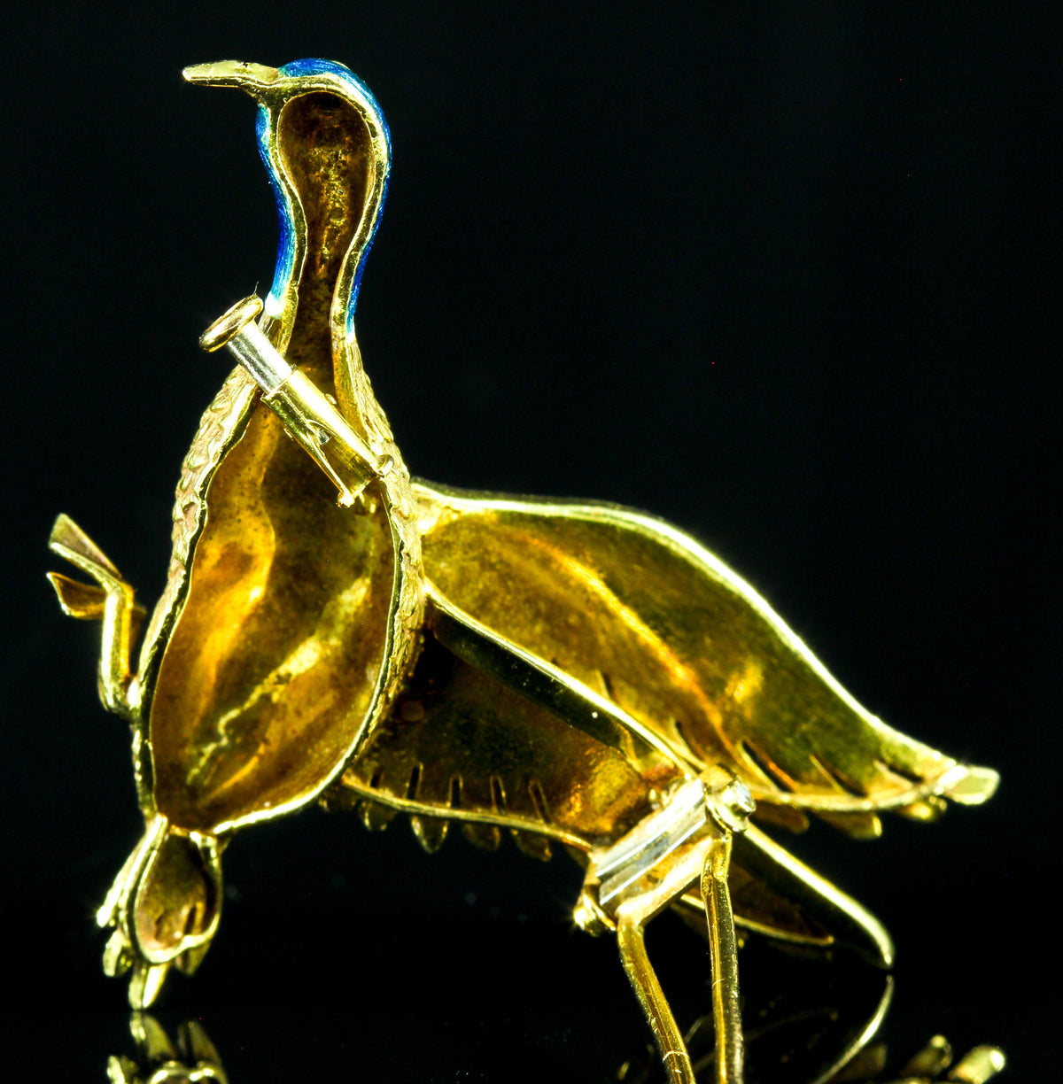 Broche Canard Colvert MELLERIO