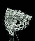 Broche art déco