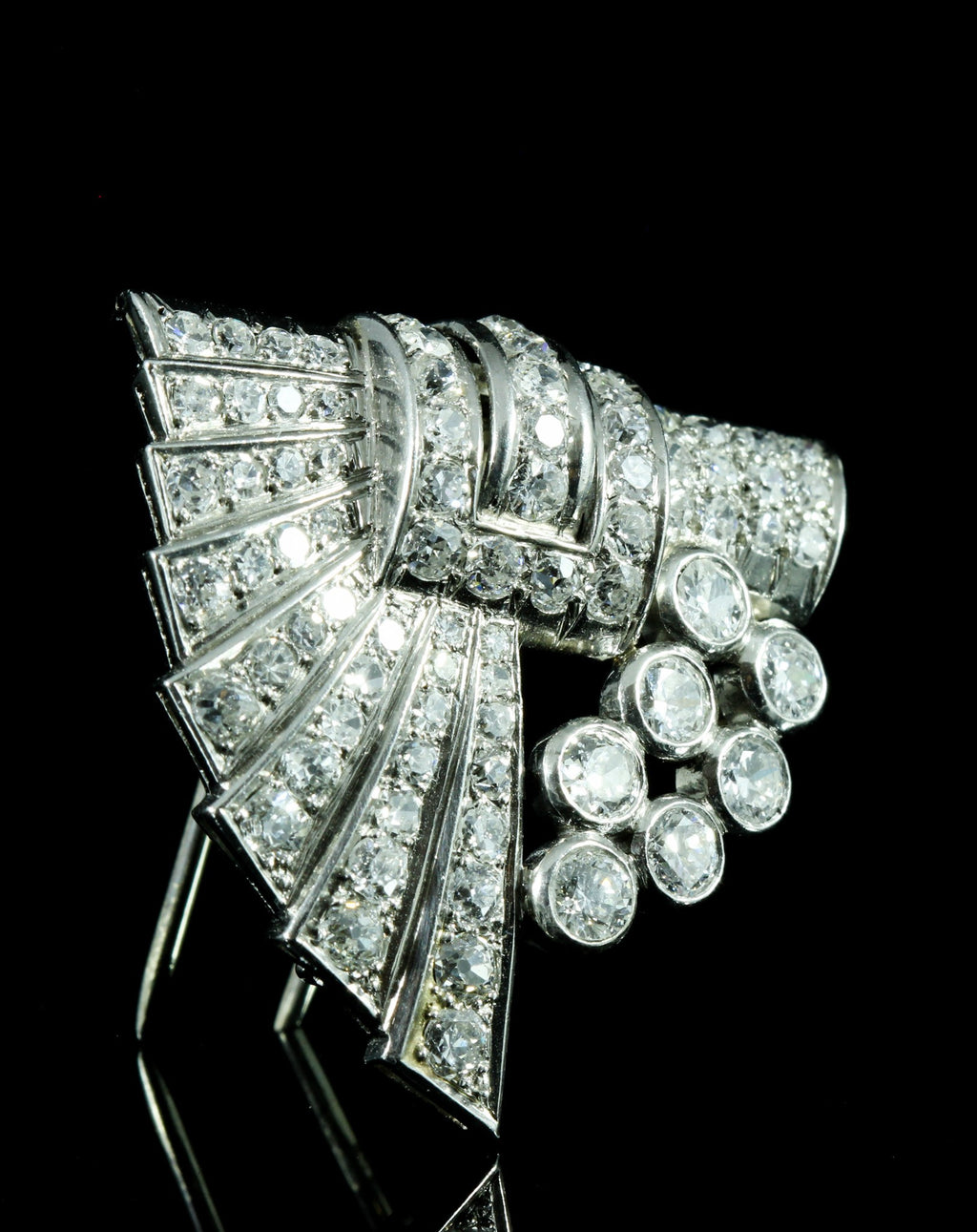 Broche art déco