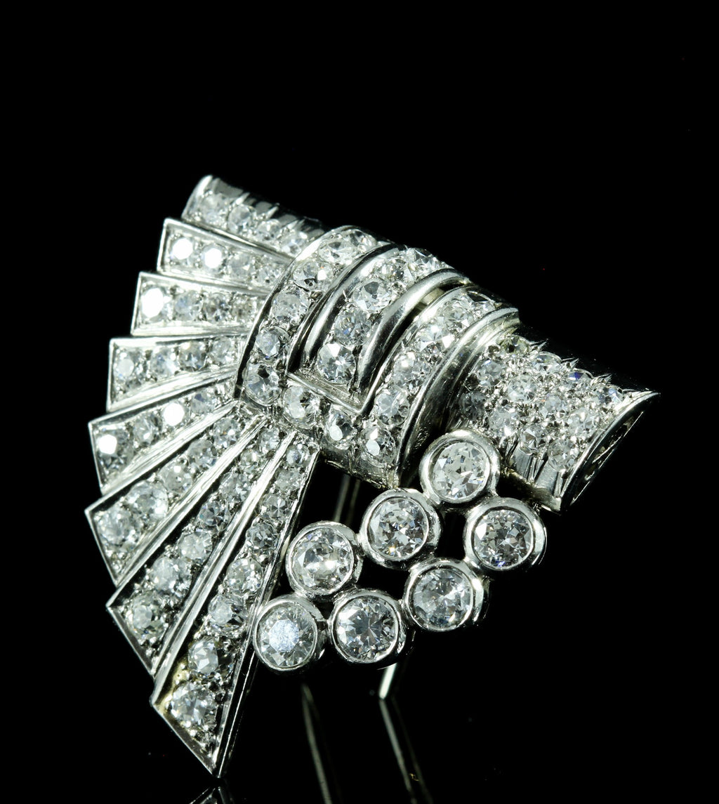 Broche art déco