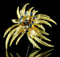 Broche en or jaune