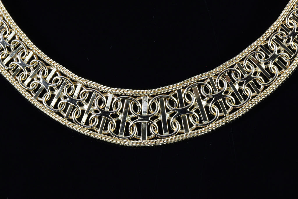 Collier or rose