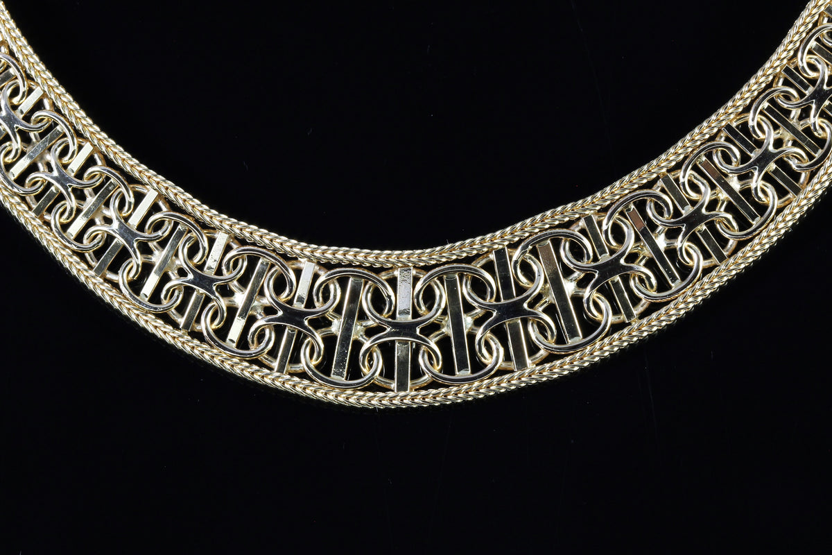 Collier or rose
