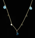 Collier or rose Topazes