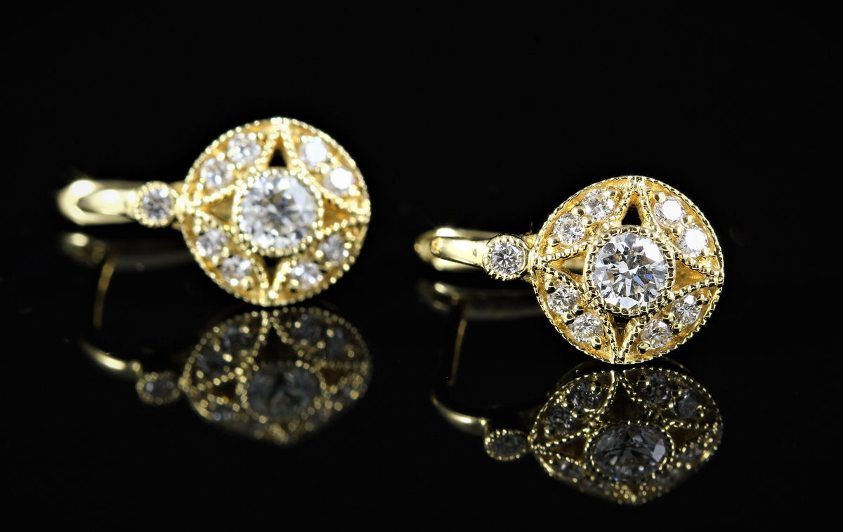 Dormeuses diamants